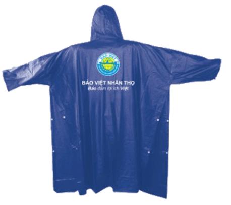Áo mưa in logo